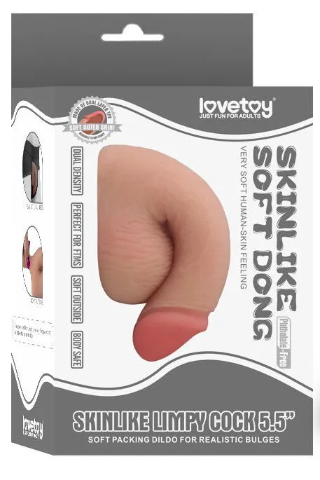Dildos Lovetoy Skinlike Limpy Cock 5 Flaccid Dildo Flesh