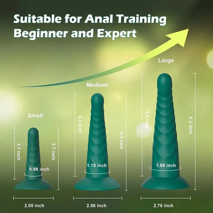 OOTYEMO FlexiFit Silicone Anal Training Kit Male Sex Toys