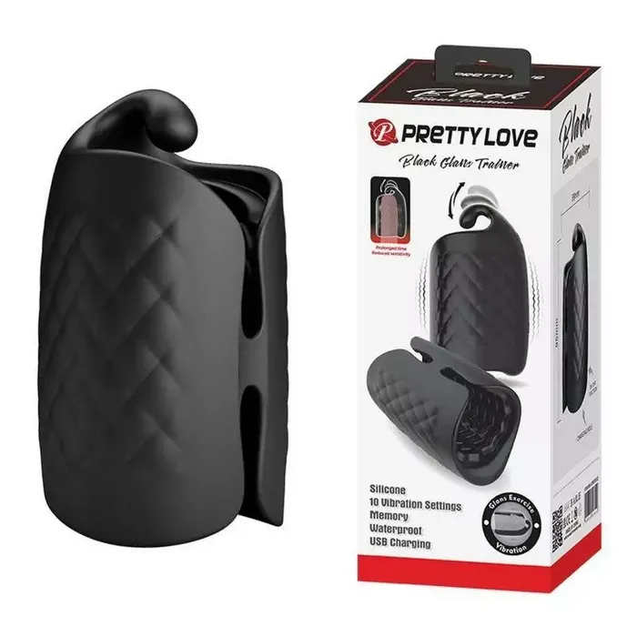 Pretty Love Black Glans Trainer Black Anal