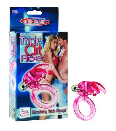Seductucom Vibrators Triple Clit Flicker