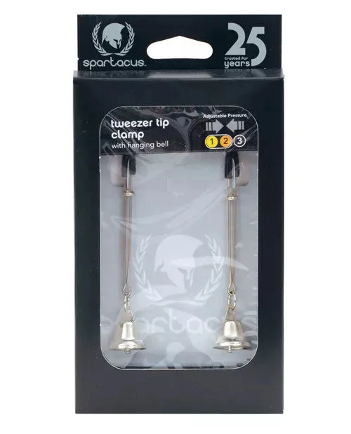 Pleasure Place Male Sex Toys Spartacus Tweezer Tip Clamp W Hanging Bell Pleasure Place Male Sex Toys Spartacus Tweezer Tip Clamp W Hanging Bell