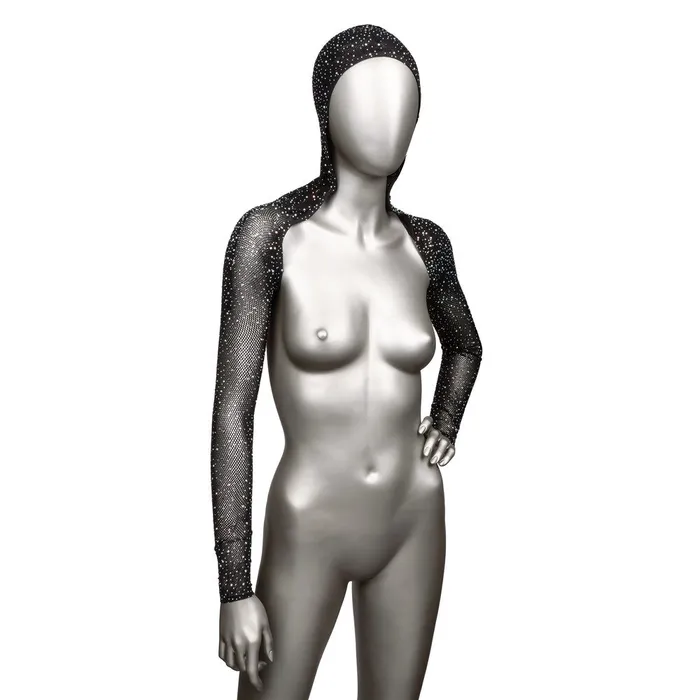 California Exotic Vibrators CalExotics Radiance Hooded Shoulder Shrug