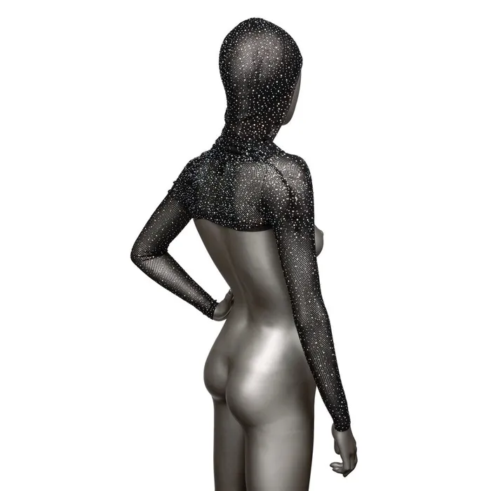California Exotic Vibrators CalExotics Radiance Hooded Shoulder Shrug