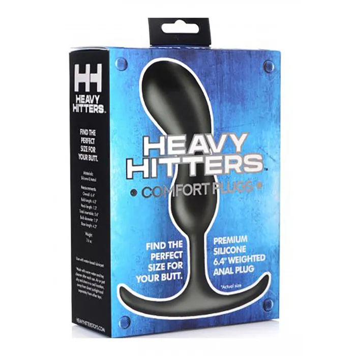 Heavy Hitters Prostate Stimulator with Builtin Weights 64 XR Brands Male Sex Toys