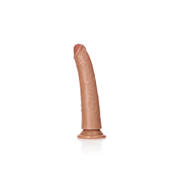 Realistic dildo Real Rock Slim 7 mocha Shots Toys Dildos