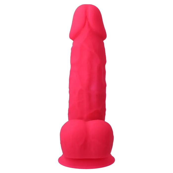 SilexD Vibrators Rechargeable double layer vibrating dildo SilexD 85 Model 4 pink