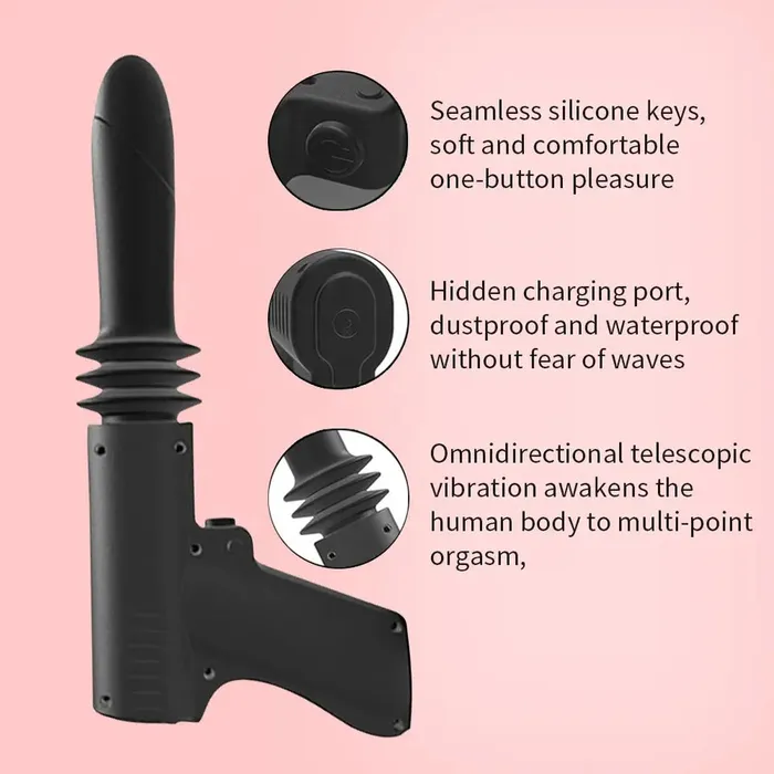 Vibrators Dildo Gun Thrusting Vibrator Drill sex toy STS