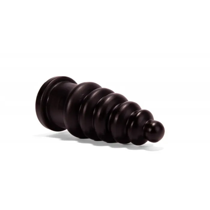 XMen Anal XMen Extreme Ribbed Butt Plug Black