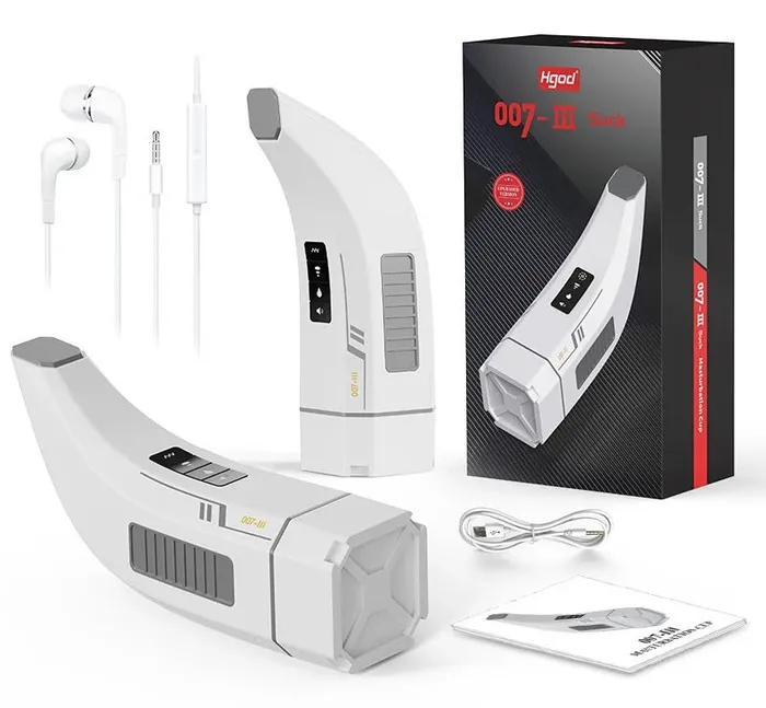 HGOD Male Sex Toys Hgod 007 III Automatic Sucking Vibration Telescopic Heating Male Masturbator
