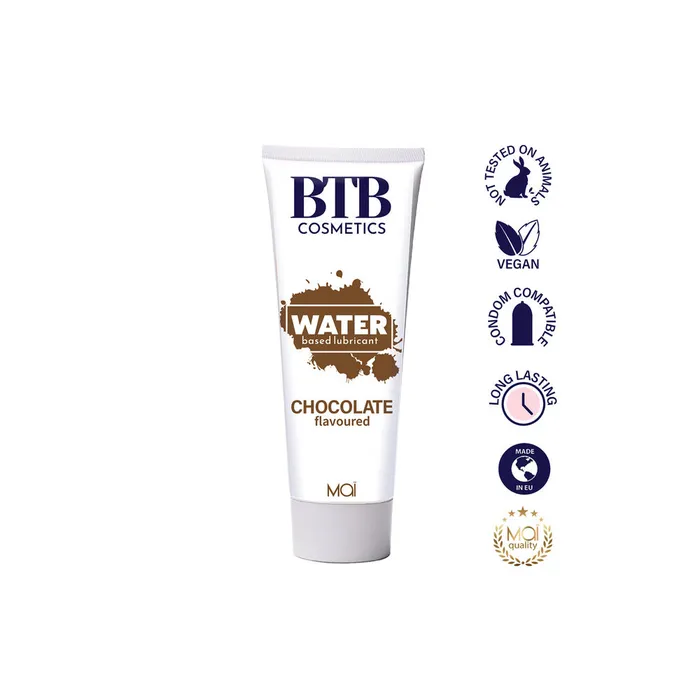 Lubricants Mai Cosmetics BTB Chocolate Flavoured Water Based Lubricant 100ml Lubricants Mai Cosmetics BTB Chocolate Flavoured Water Based Lubricant 100ml